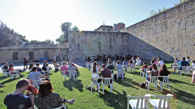 Primer concierto de La Pamplonesa tras la epidemia del coronavirus el 20 de junio en la Ciudadela.