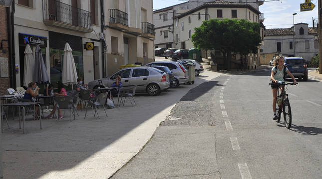Larraga hubiera comenzado este miércoles sus fiestas patronales pero la pandemia sanitaria ha obligado a suspenderlas.