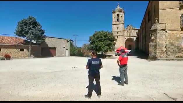 Policía Foral vigila el Camino de Santiago en Navarra con drones
