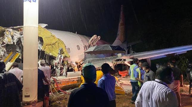 Accidente aéreo en India