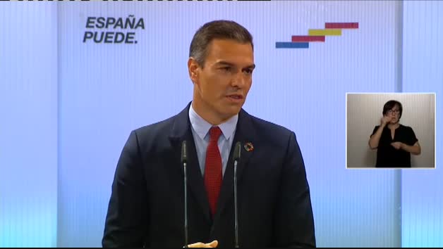 Vídeo | Sánchez: "No tenemos otra opción que superar las dificultades unidos"