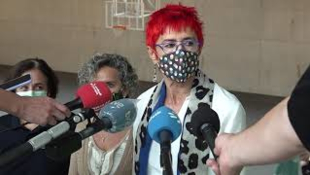 Dispositivo de cribado epidemiológico instalado en Leitza