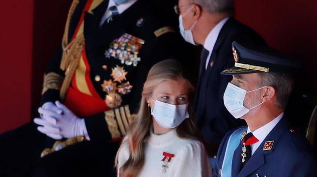 Los Reyes presiden el Día de la Fiesta Nacional