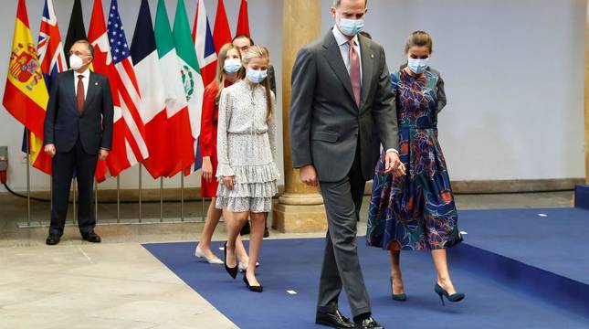 Fotos de los premios Princesa de Asturias 2020