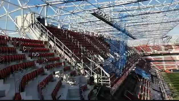 Así están las obras de El Sadar a una semana del Centenario