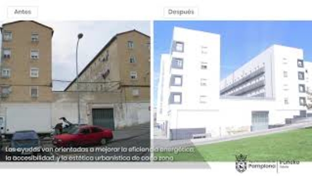 Rehabilitación en tres edificios de San Jorge y Grupo Urdánoz