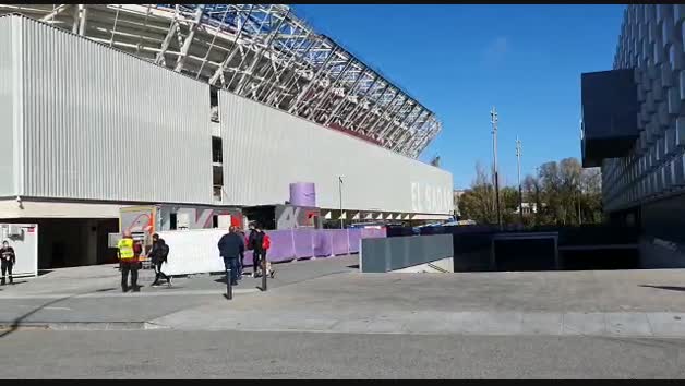 Vídeo de la concentración de la plantilla de Osasuna antes del choque contra el Huesca