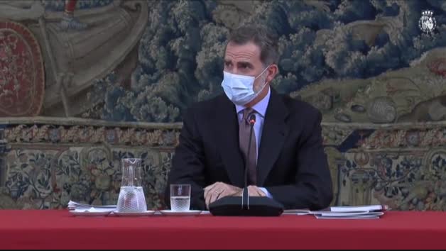 Vídeo: Felipe VI se pone en cuarentena tras haber tenido contacto con un positivo en coronavirus