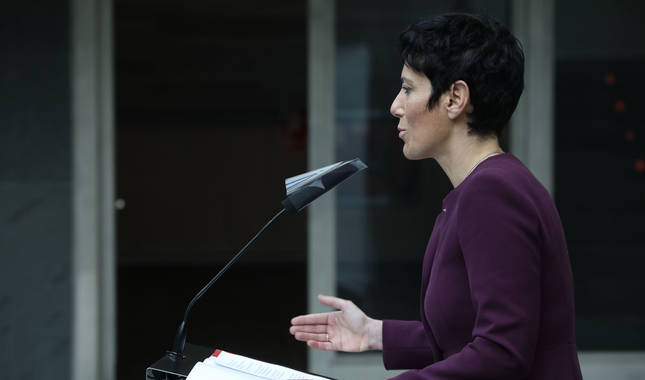 Foto de Elma Saiz, consejera de Economía y Hacienda del Gobierno de Navarra.