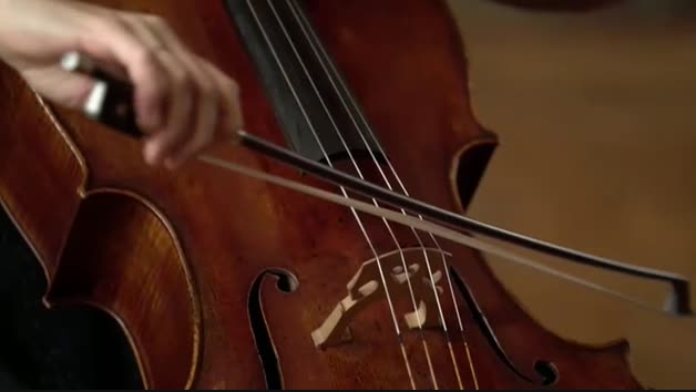 La violonchelista que revive los museos franceses