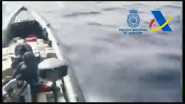 Vídeo de la persecución de la narcolancha