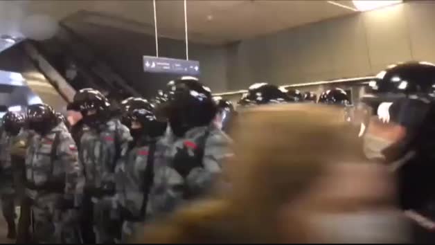 Navalny, detenido nada más pisar Rusia