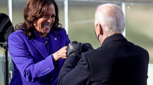 Fotos de la toma de posesión de Joe Biden como presidente de EE UU