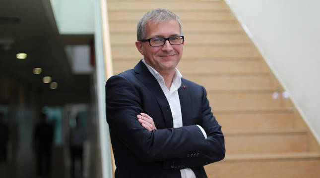 Francisco Fernández Nistal ha asumido el liderazgo de la Corporación Pública Empresarial de Navarra desde el pasado mes de octubre.