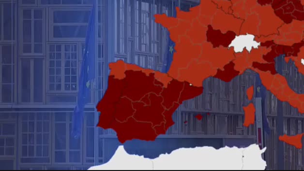 La Unión Europea se inventa un nuevo color para las zonas de riesgo extremo por Covid