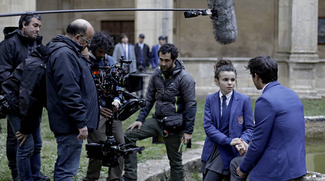Fotografías del rodaje de 'El Internado-Las cumbres'