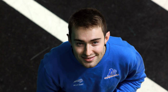 Foto del pelotari Iker Salaberria.