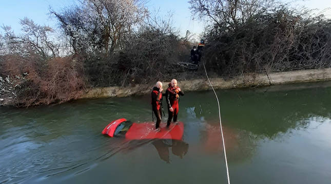 Fotos del accidente mortal en el Canal de Lodosa