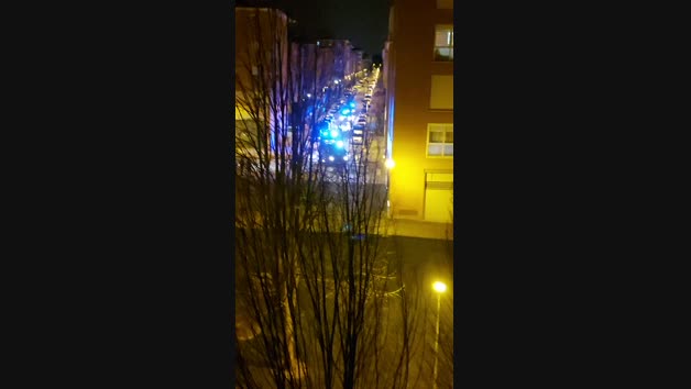 Disturbios en Mendillorri tras el desalojo de un bar