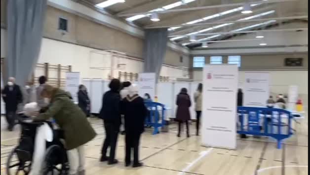 Arranca la vacunación de los mayores de 90 años en Navarra