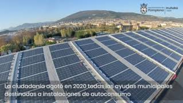 Vídeo con el balance de las energías renovables en Pamplona