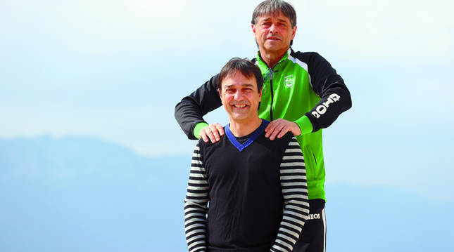Imanol Arregui es el entrenador de Osasuna Magna Xota. Tatono ocupa el cargo de presidente.
