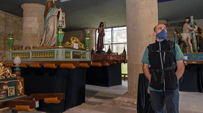 Fotos de la muestra de los pasos de Semana Santa del Santo Sepulcro