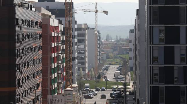 Los primeros habitantes del barrio de Lezkairu llegaron en diciembre de 2012, hace menos de 9 años.