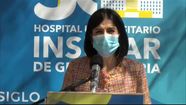 Vídeo: Carolina Darias insiste en que "todas las vacunas son seguras y eficaces"