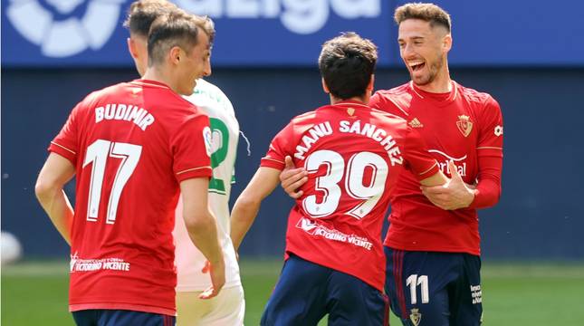 Fotos del partido Osasuna-Elche