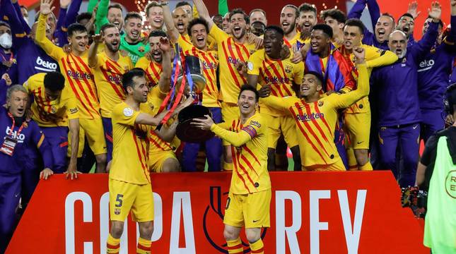 El Barcelona gana la Copa del Rey al Athletic