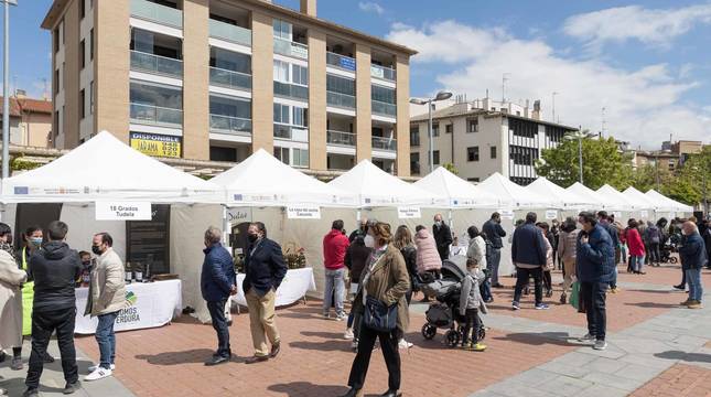 Tudela ensalzalos productos de la Ribera en su Feria de la Gastronomía