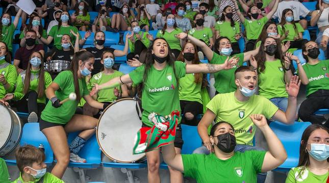 Fotos del encuentro de la fase de ascenso Helvetia-Usurbil
