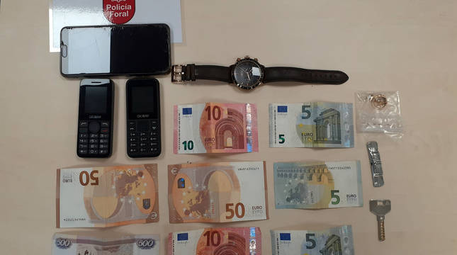 Detenida una persona en Tudela con 30 antecedentes penales por tres delitos