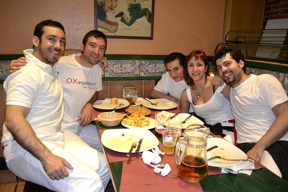 Almuerzo San Fermín 2014 | Diario de Navarra