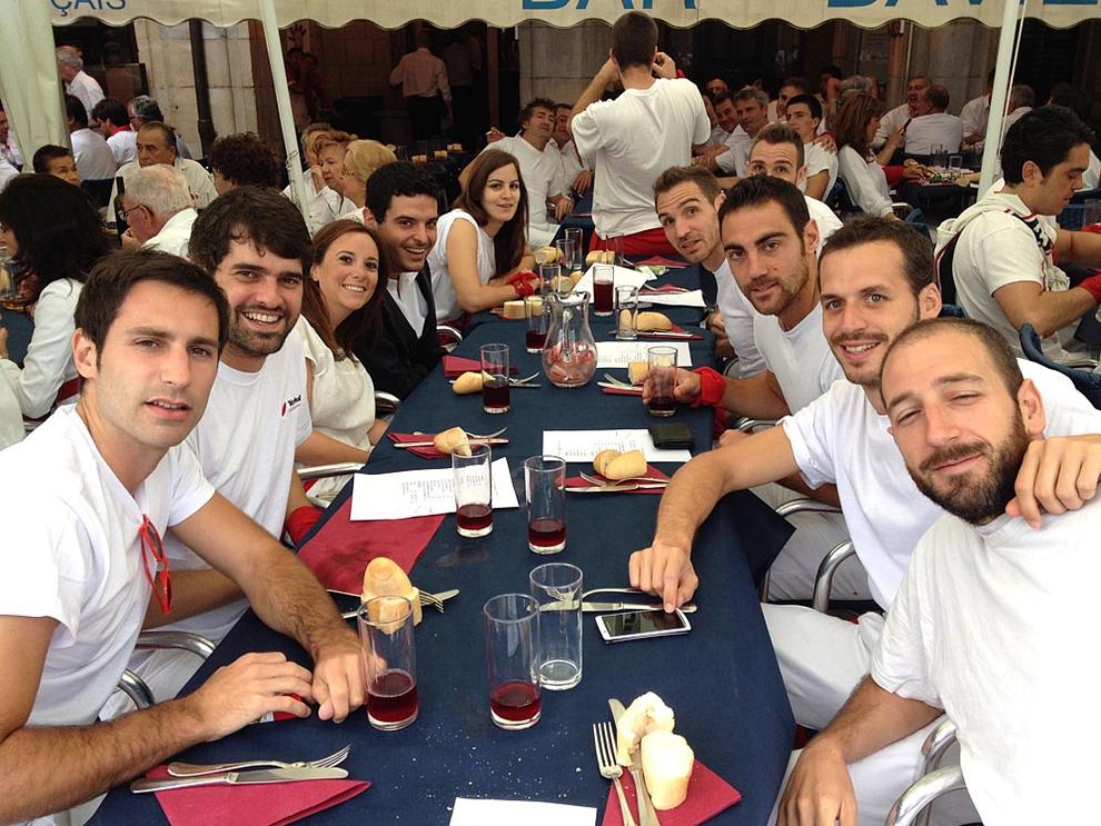 Almuerzo San Fermín 2014 | Diario de Navarra