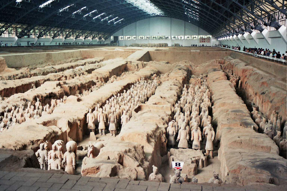 Resultado de imagen de  4. Los Guerreros de Terracota de Xian: