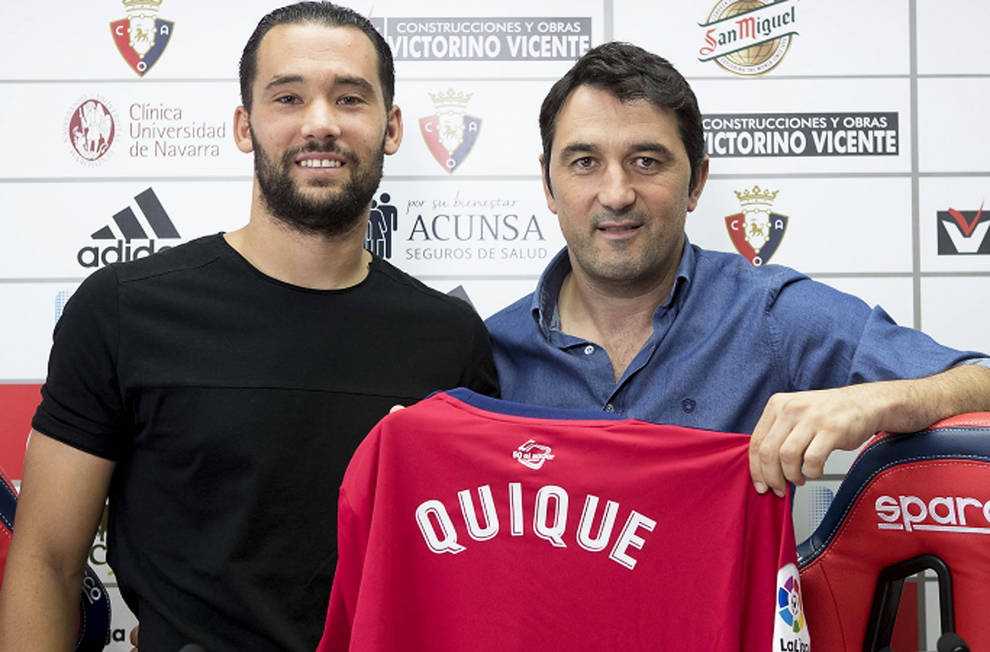 Resultado de imagen de quique gonzalez osasuna