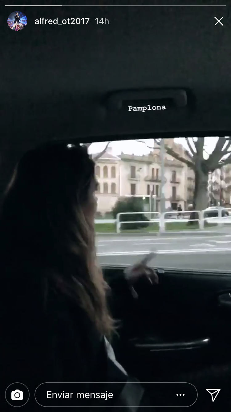 Las primeras imágenes de Amaia y Alfred en Pamplona