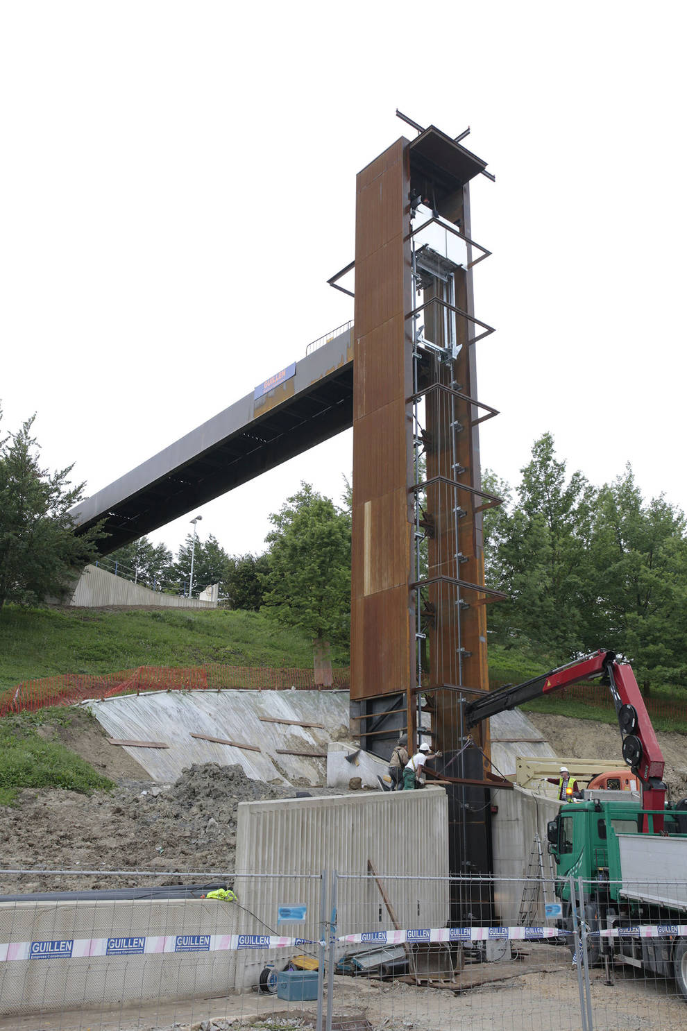 Visita obras ascensor