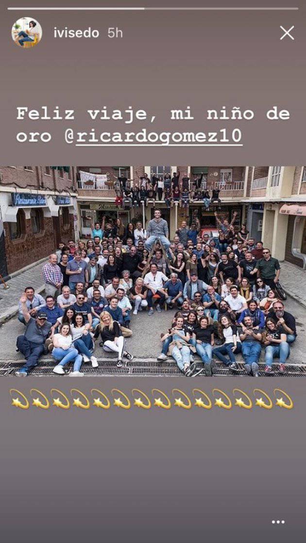 Así ha sido la despedida de Ricardo Gómez de Cuéntame