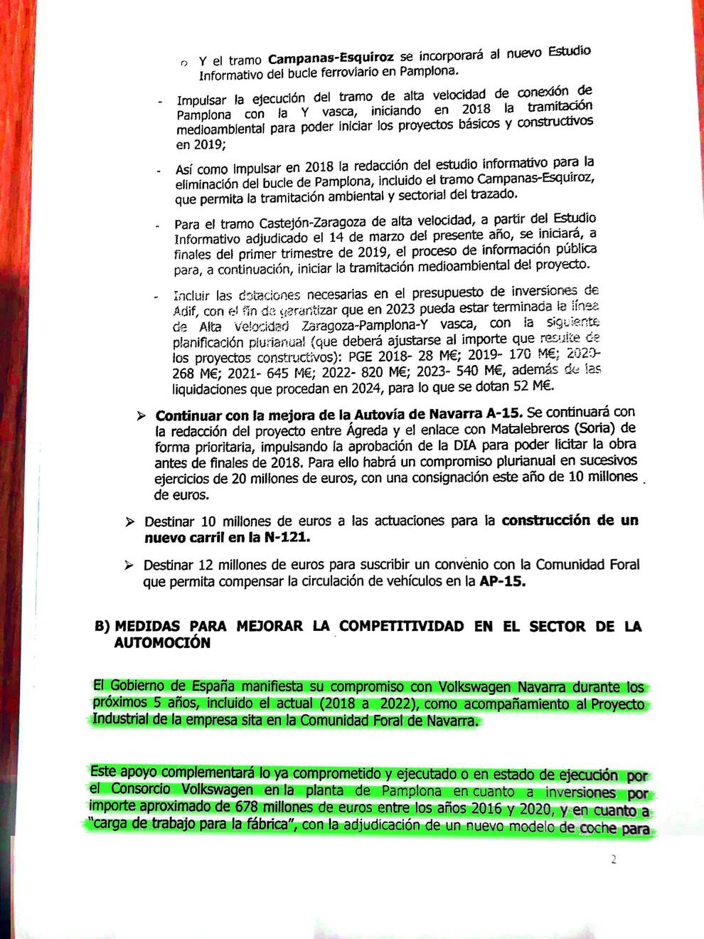 Acuerdo Volkswagen: de firmado a puesto en el alambre