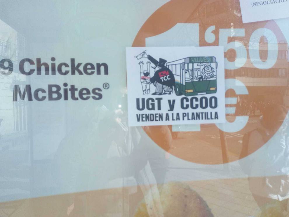 Normalidad en el inicio de las cuatro horas de paro de villavesas en Pamplona
