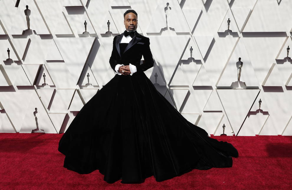 Billy Porter abre la alfombra roja de los Oscar y rompe moldes