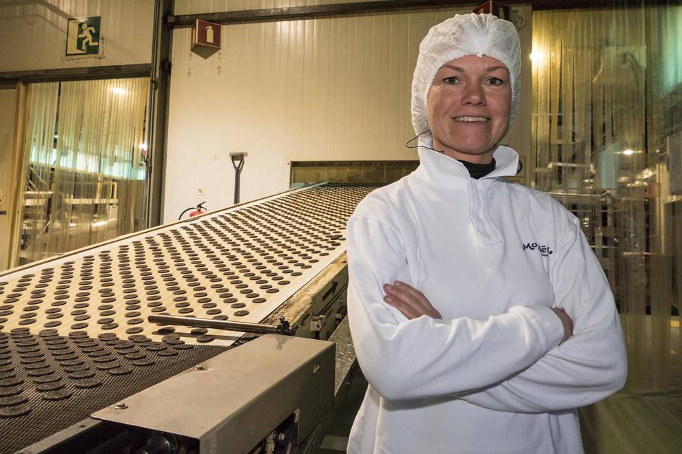 Mondelez fabrica 45.000 toneladas al año de galletas Fontaneda y Oreo