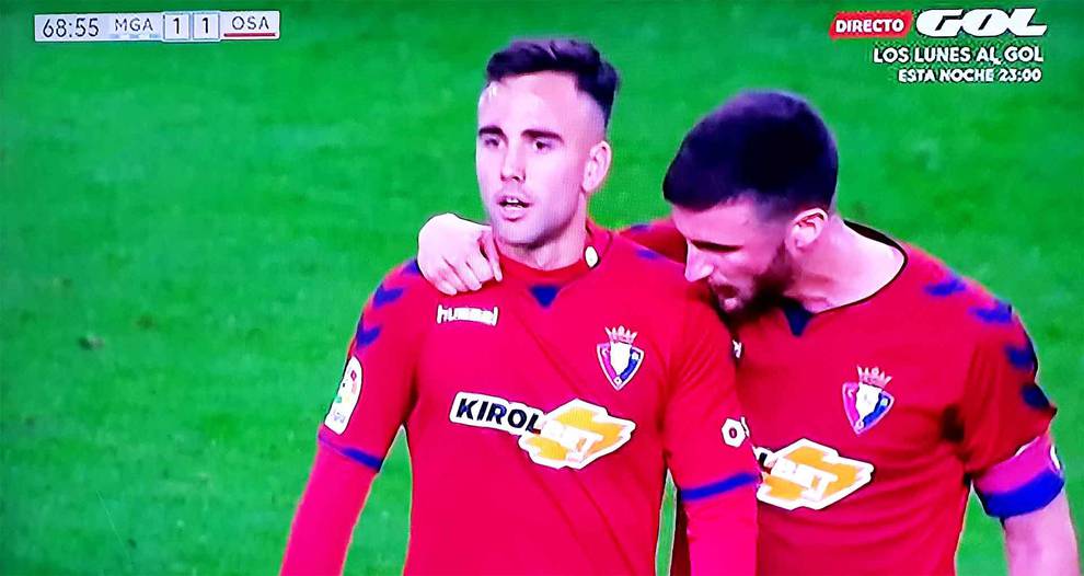 Oier, la labor de un capitán en La Rosaleda