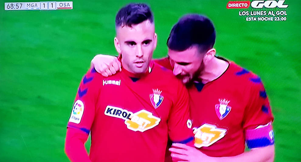 Oier, la labor de un capitán en La Rosaleda