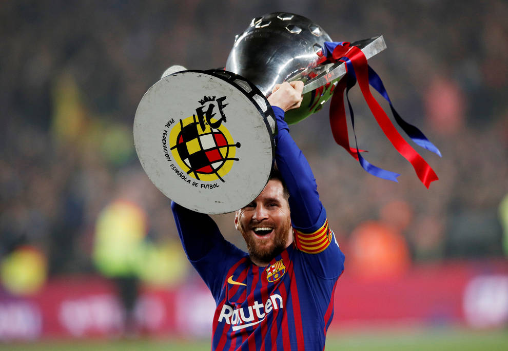 Messi hace al Barcelona campeón de Liga | Noticias de Fútbol en Diario de  Navarra