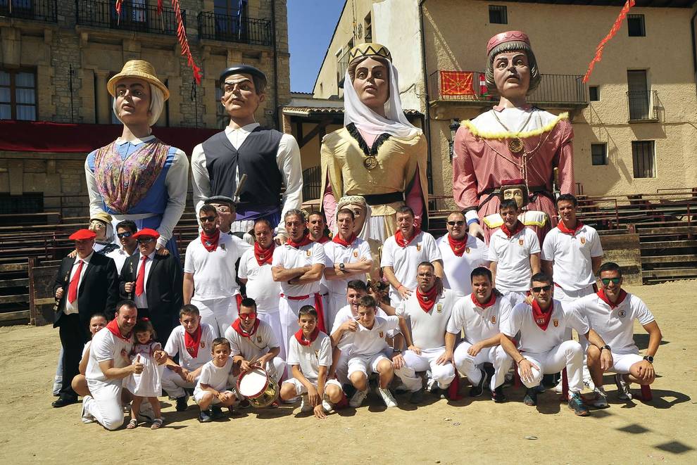 Fotos del día de Navarra de fiestas de Carcastillo 2019 Diario de Navarra