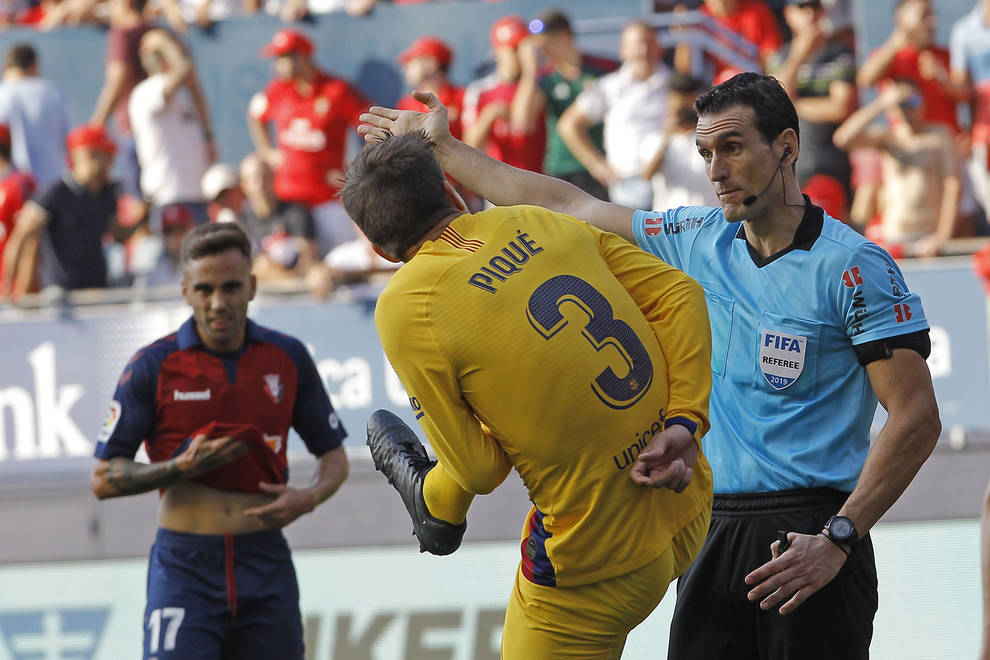 El polémico VAR, benévolo con Osasuna